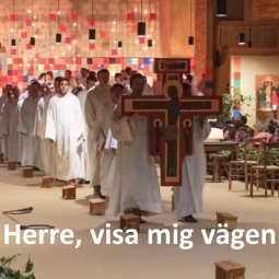 Een nieuw lied uit Taize. Ontstaan in 2018 en ook in 2023 meer dan de moeite waard. Prachtig opgenomen in de kerk in Taize: 'Herre, visa mig vägen' oftewel 'Heer laat mij de weg zien'.